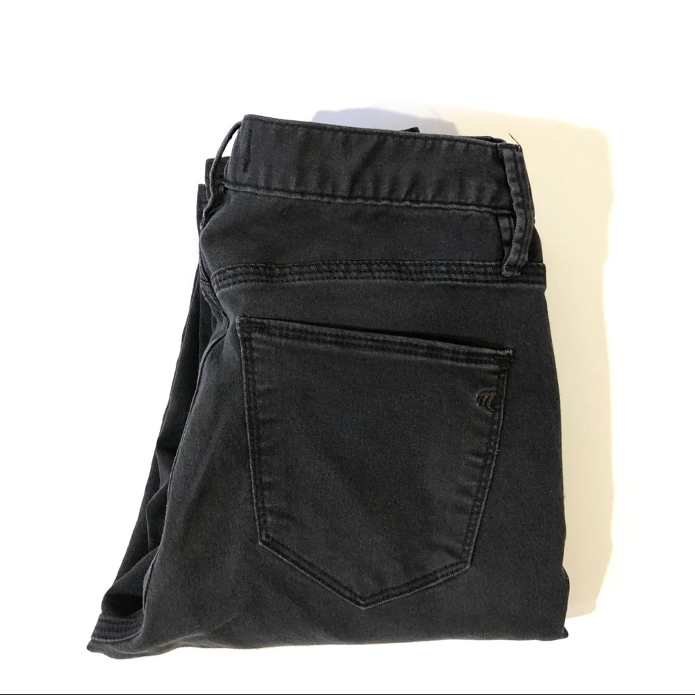 Madewell Black Stretch Low Rise Denim Leggings
